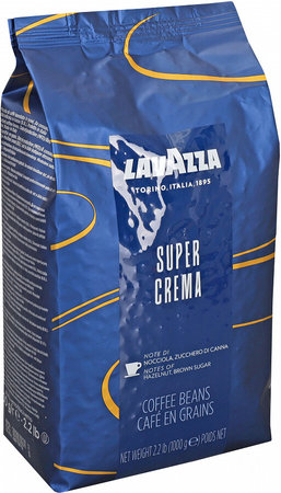 Lavazza 4202, 2.2 Lb Super Crema Whole Medium Whole Bean (6/case)