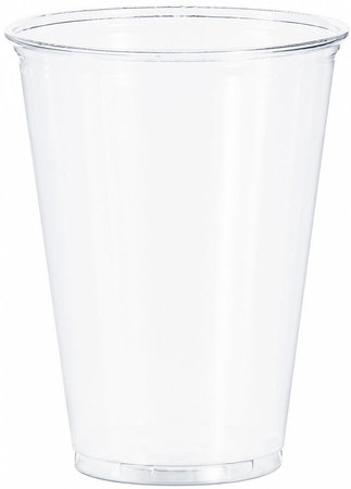 Solo TP10D, 10 oz Ultra Clear™ PET Plastic Cup, Clear (1,000/case)